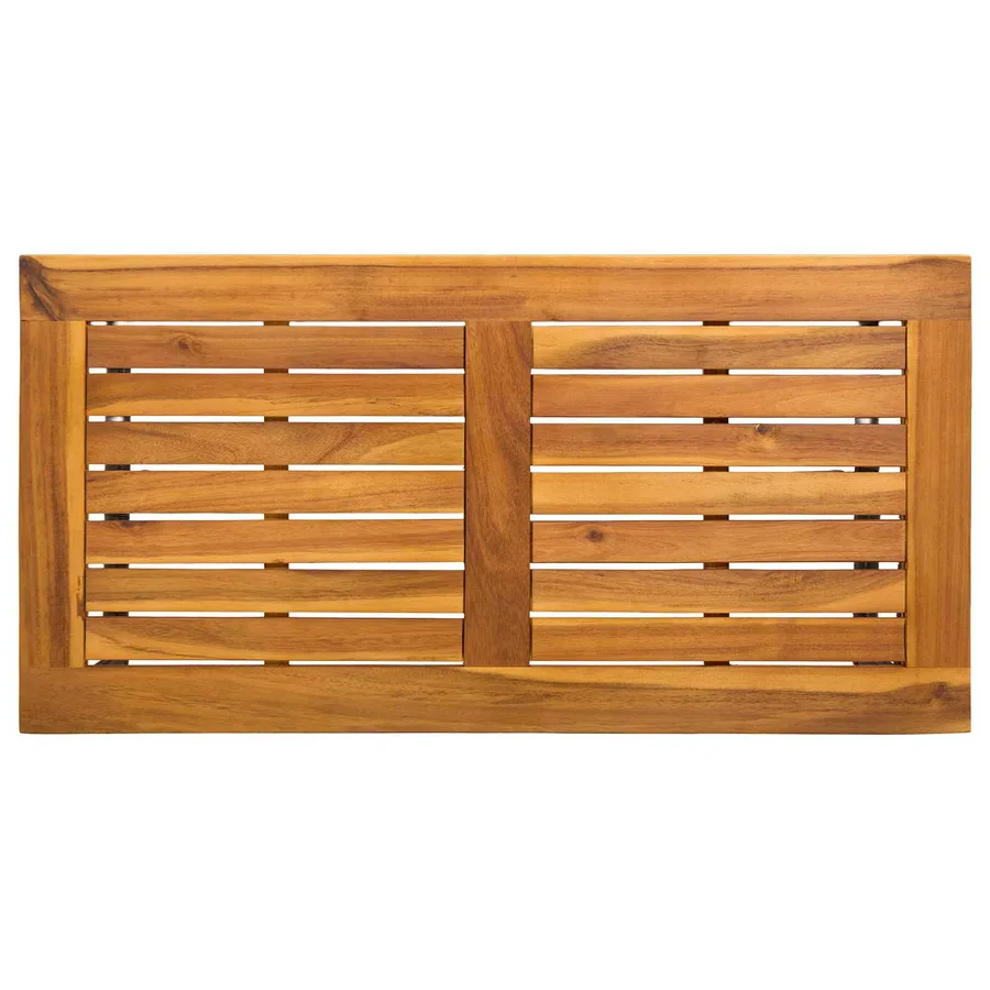 Ensemble de meubles d'extérieur 4 pcs Noir et Gris foncé - 10