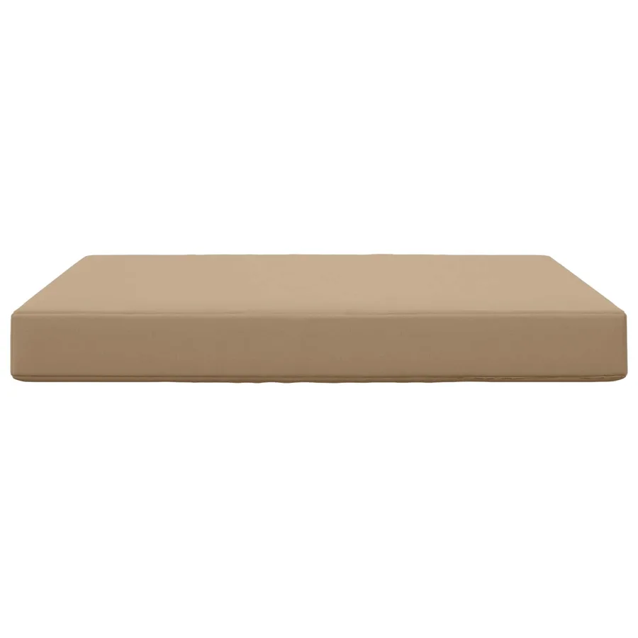 Coussin de canapé d'extérieur Taupe 80 x 80 x 8 cm Polyester - 4
