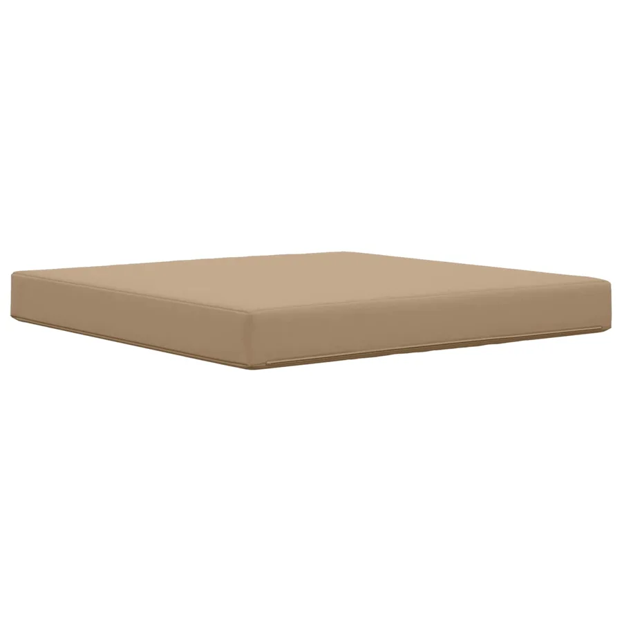 Coussin de canapé d'extérieur Taupe 80 x 80 x 8 cm Polyester - 5