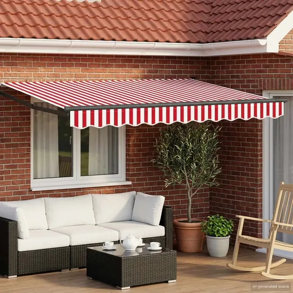 Auvent rétractable électrique 3 x 2,5 m