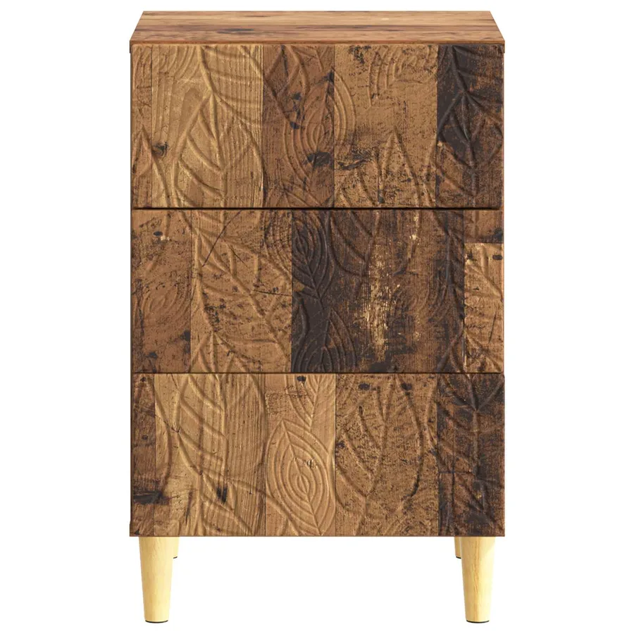 Table de chevet Bois ancien 43 x 39,5 x 66,5 cm - 4
