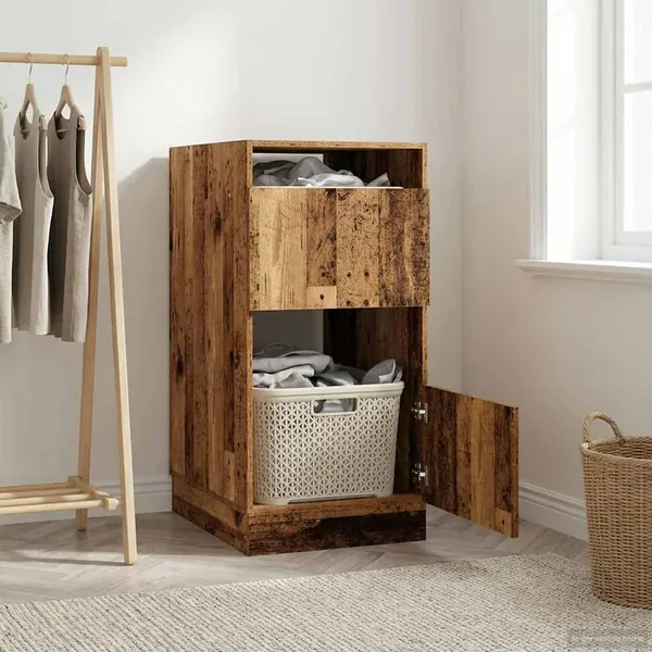 Armoire à Laver Bois ancien 50 x 68 x 102 cm Bois d'ingénierie