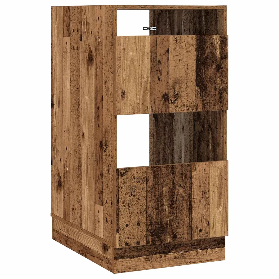 Armoire à Laver Bois ancien 50 x 68 x 102 cm Bois d'ingénierie - 2