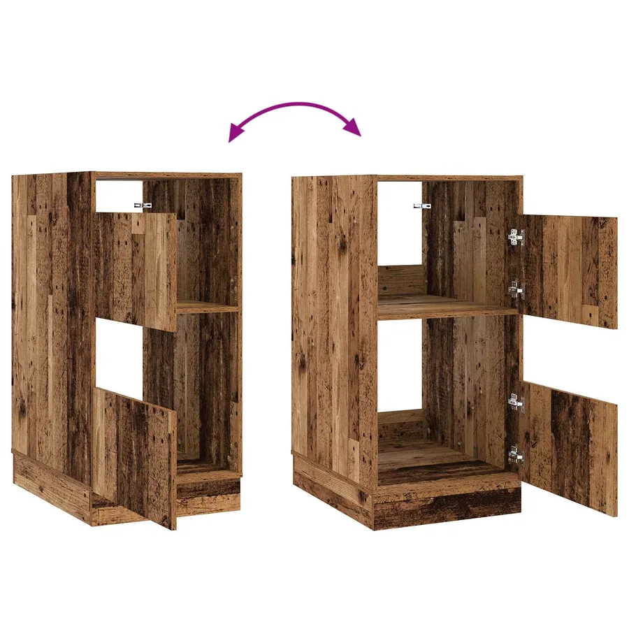 Armoire à Laver Bois ancien 50 x 68 x 102 cm Bois d'ingénierie - 8