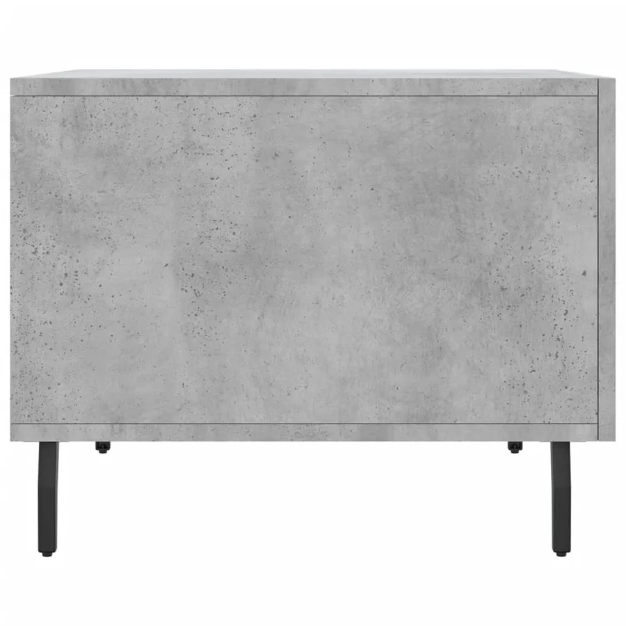 Tables basses 2 pcs gris béton 50x50x40 cm bois d'ingénierie - 8