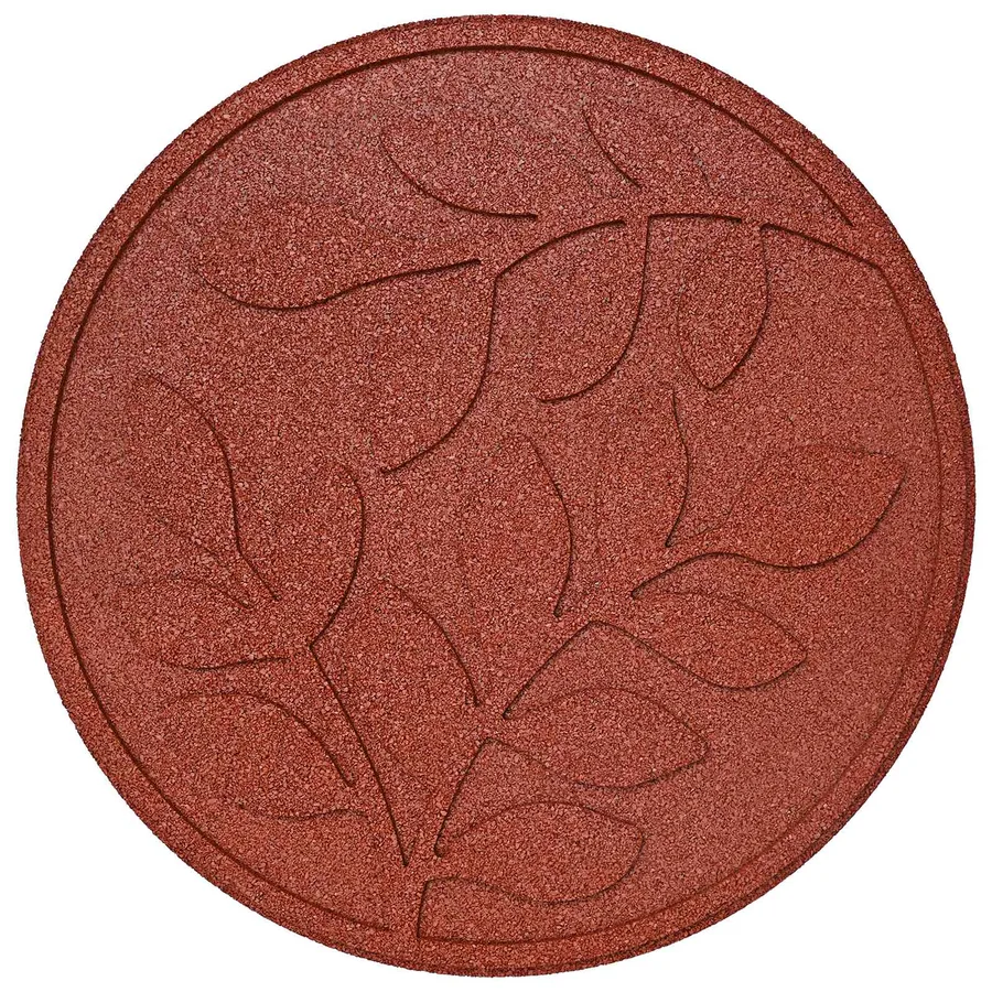 Pierre de marchage 6 pcs Rouge Ø 44 x 2 cm Caoutchouc - 6