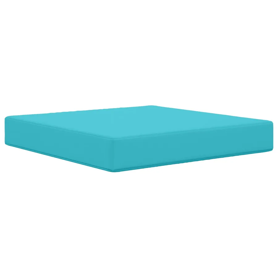 Coussin de canapé d'extérieur 2 pcs Turquoise Polyester - 4