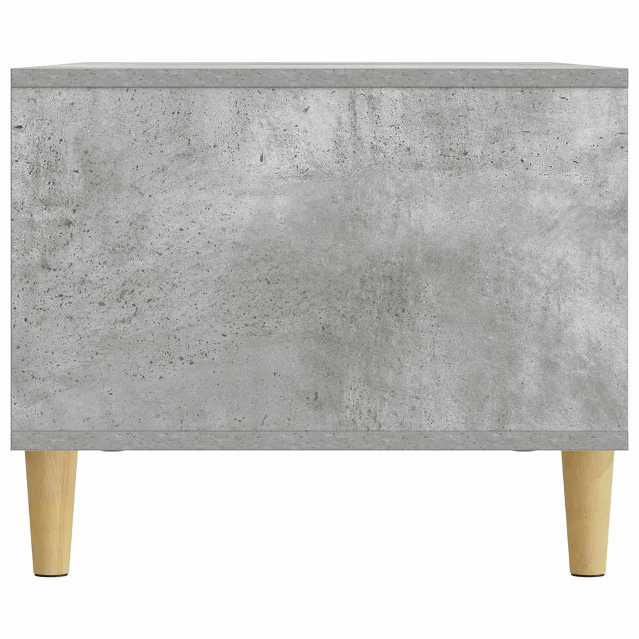 Table basse Gris béton 90 x 50 x 40 cm Bois d'ingénierie - 6