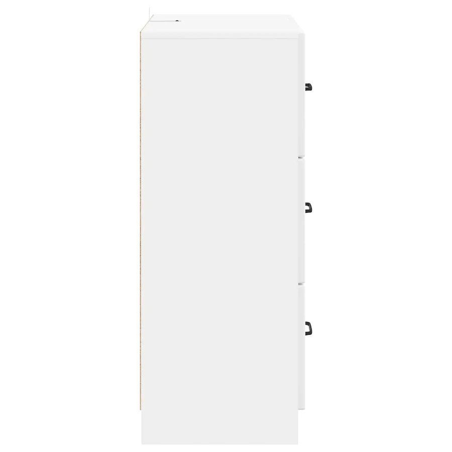 Armoire à tiroirs Blanc brillant 66 x 34,5 x 87 cm - 7