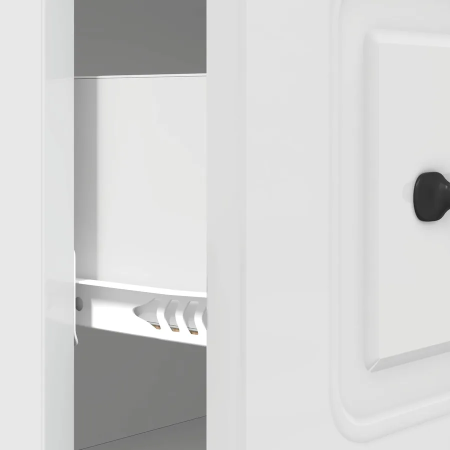 Armoire à tiroirs Blanc brillant 66 x 34,5 x 87 cm - 8