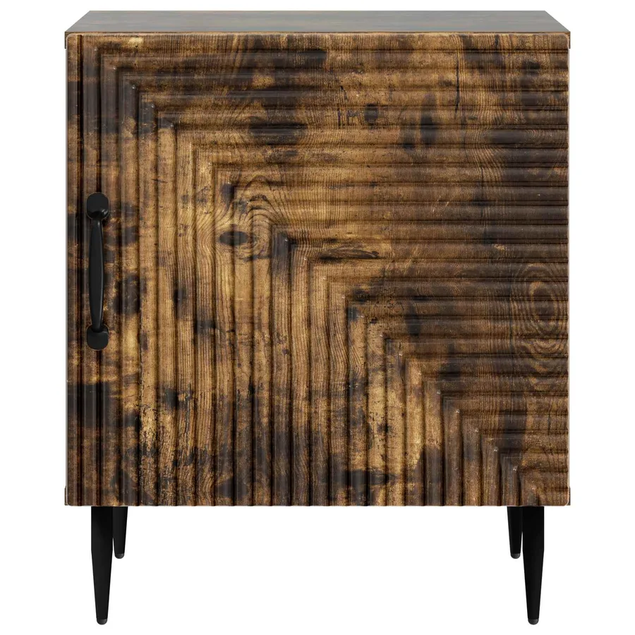Cabinet de chevet 2 pcs Chêne fumé 43 x 34,5 x 50 cm - 7