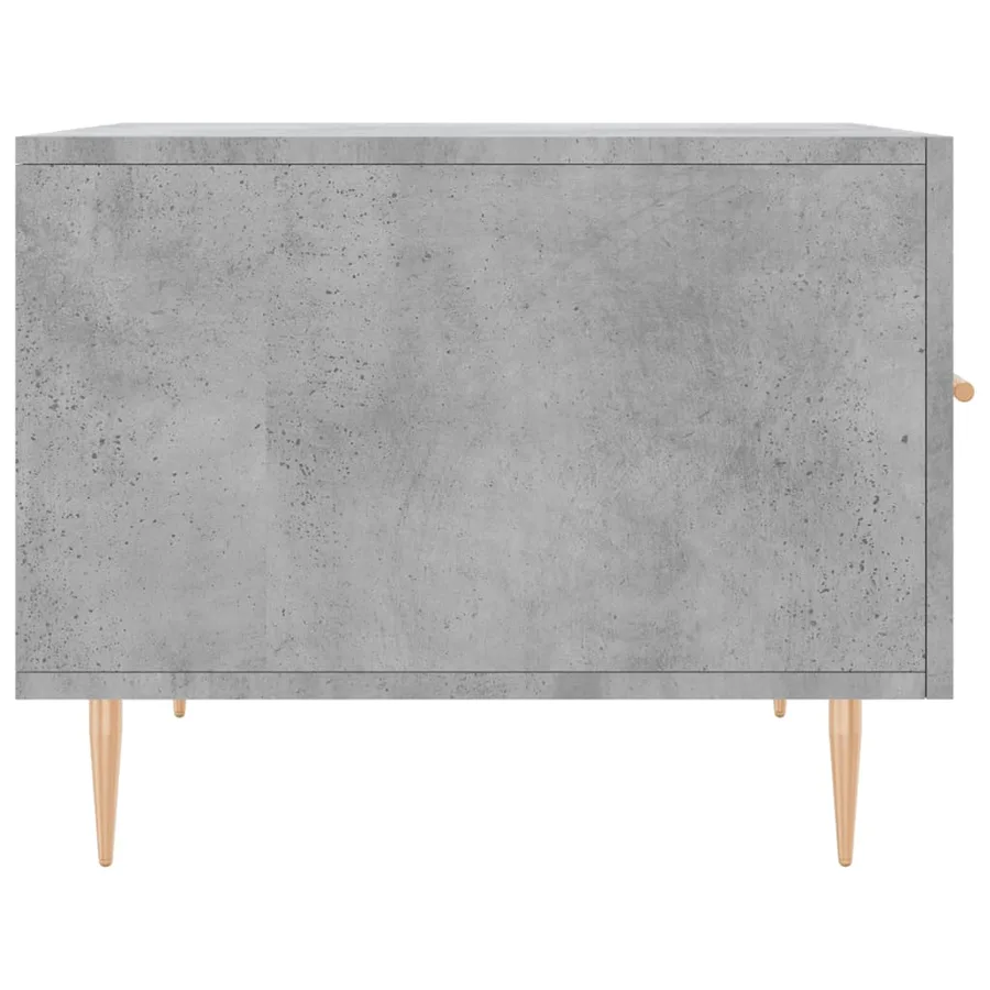 Tables basses 2 pcs gris béton 50x50x40 cm bois d'ingénierie - 8