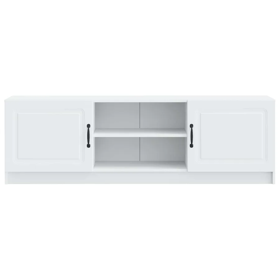 Meuble TV Blanc 150 x 31 x 47 cm Bois d'ingénierie - 6