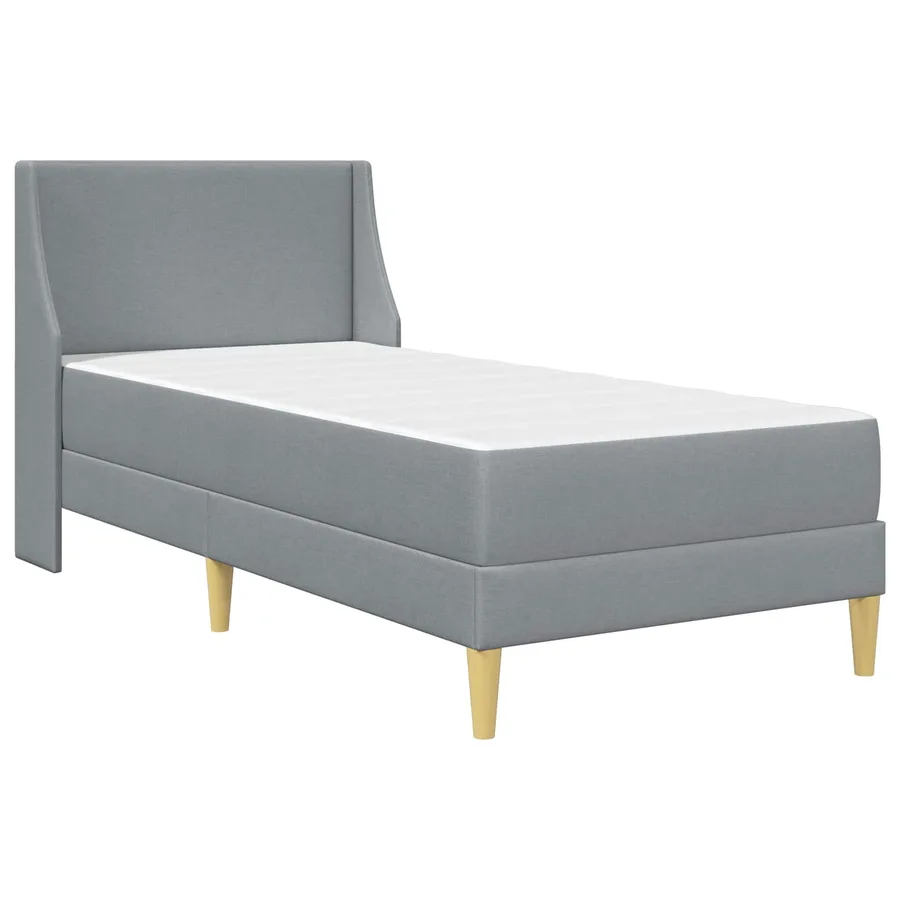 Cadre de lit avec matelas avec tête de lit Polyester - 3