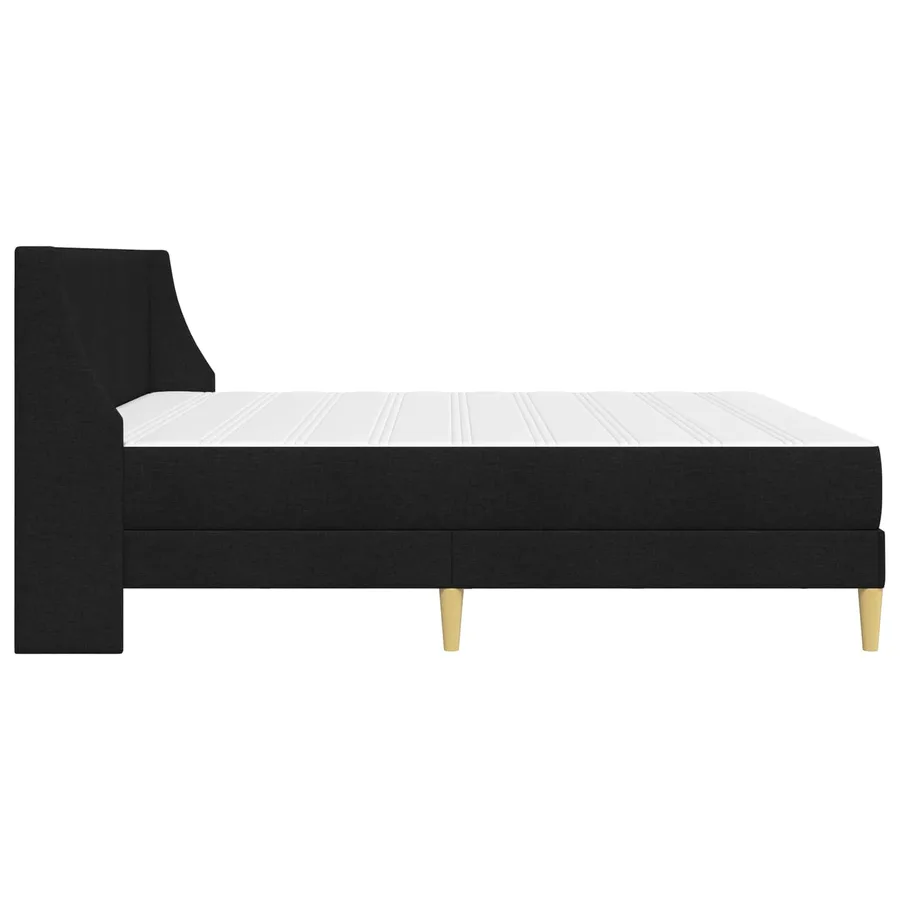 Cadre de lit avec matelas avec tête de lit Polyester - 7