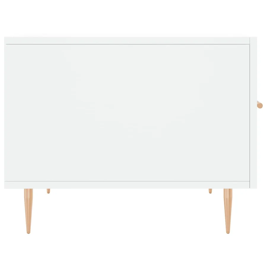 Tables basses 2 pcs blanc 50x50x40 cm bois d'ingénierie - 8