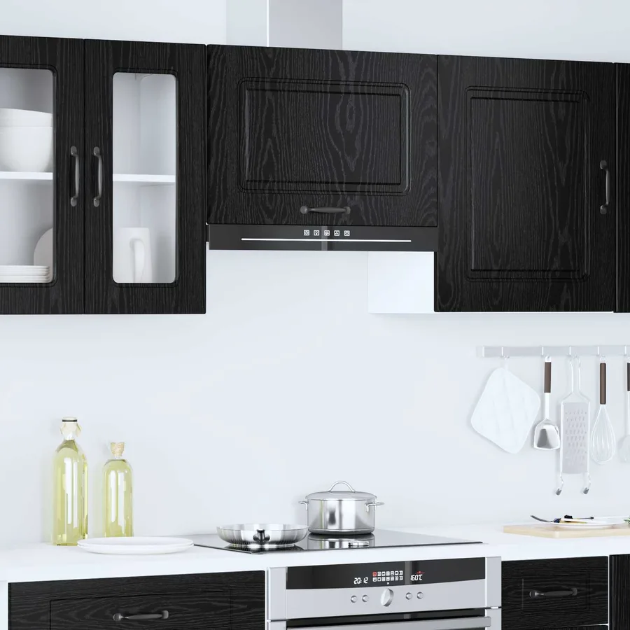 Panneau de lave-vaisselle Kalmar Chêne noir 60 x 31 x 40 cm - 3