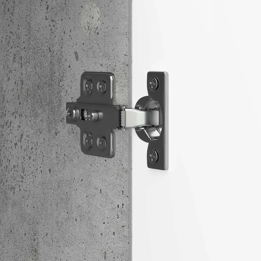 Meuble TV Gris béton 99 x 34,5 x 50 cm Bois d'ingénierie - 9