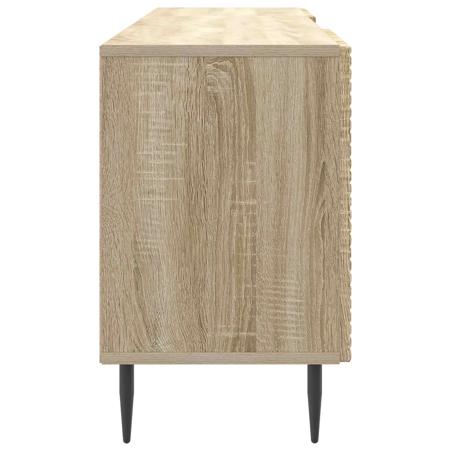Meuble TV Chêne Sonoma 150 x 31 x 50 cm Bois d'ingénierie - 7