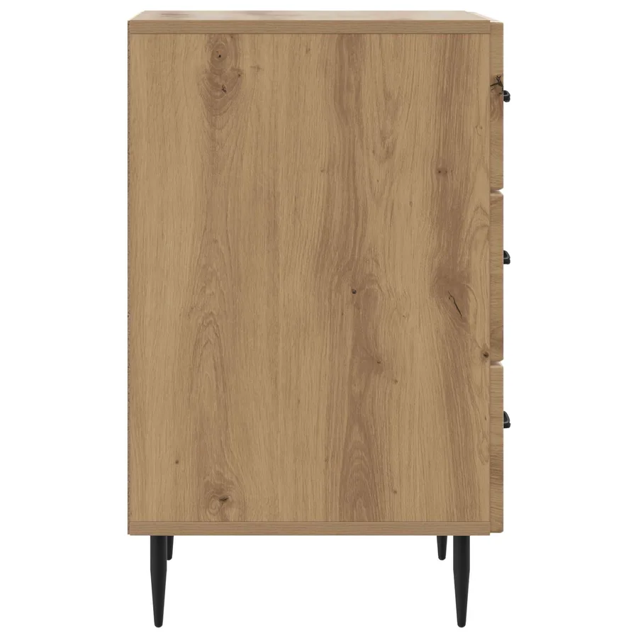 Cabinet de chevet Chêne artisanal 43 x 41 x 66,5 cm - 6