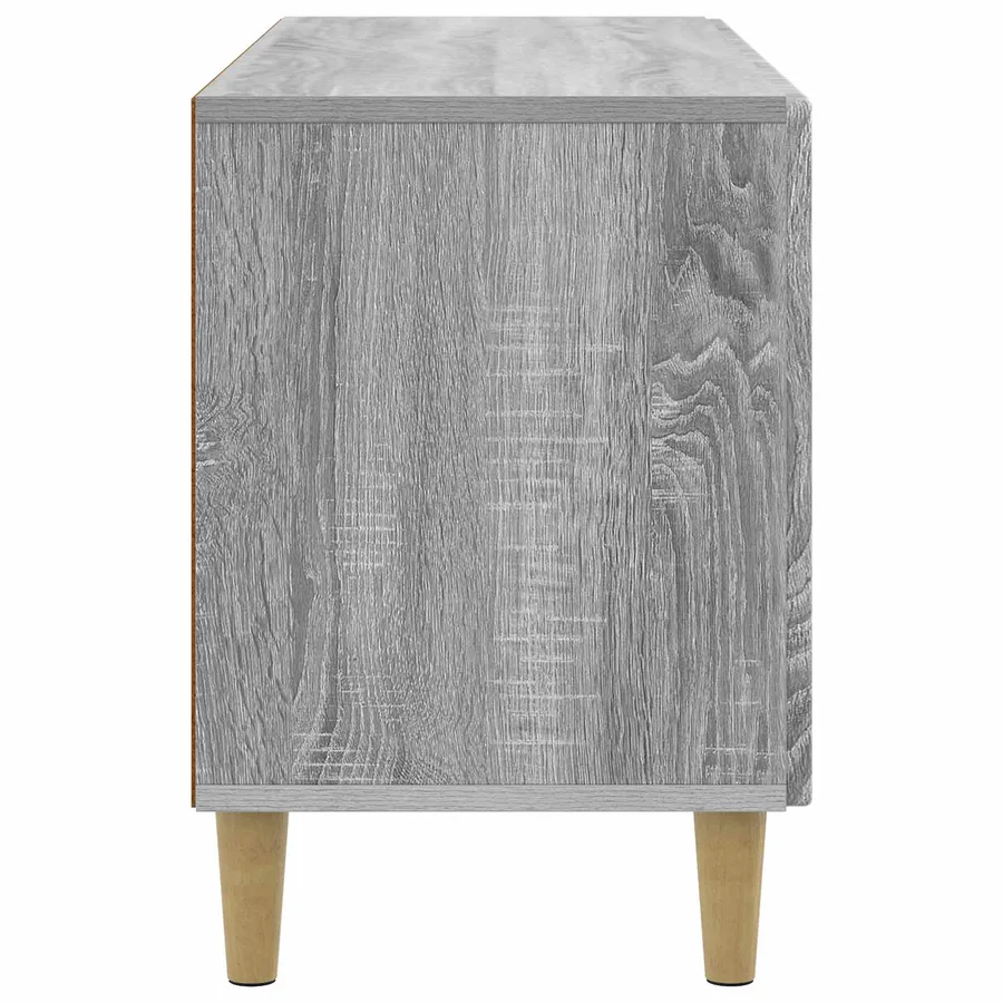 Meuble TV Sonoma gris 99 x 34,5 x 50 cm Bois d'ingénierie - 7