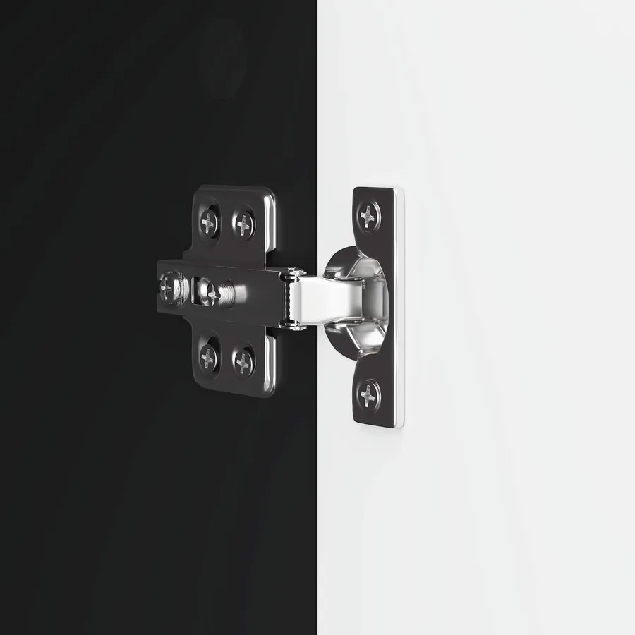 Meuble TV Noir 99 x 34,5 x 50 cm Bois d'ingénierie - 9