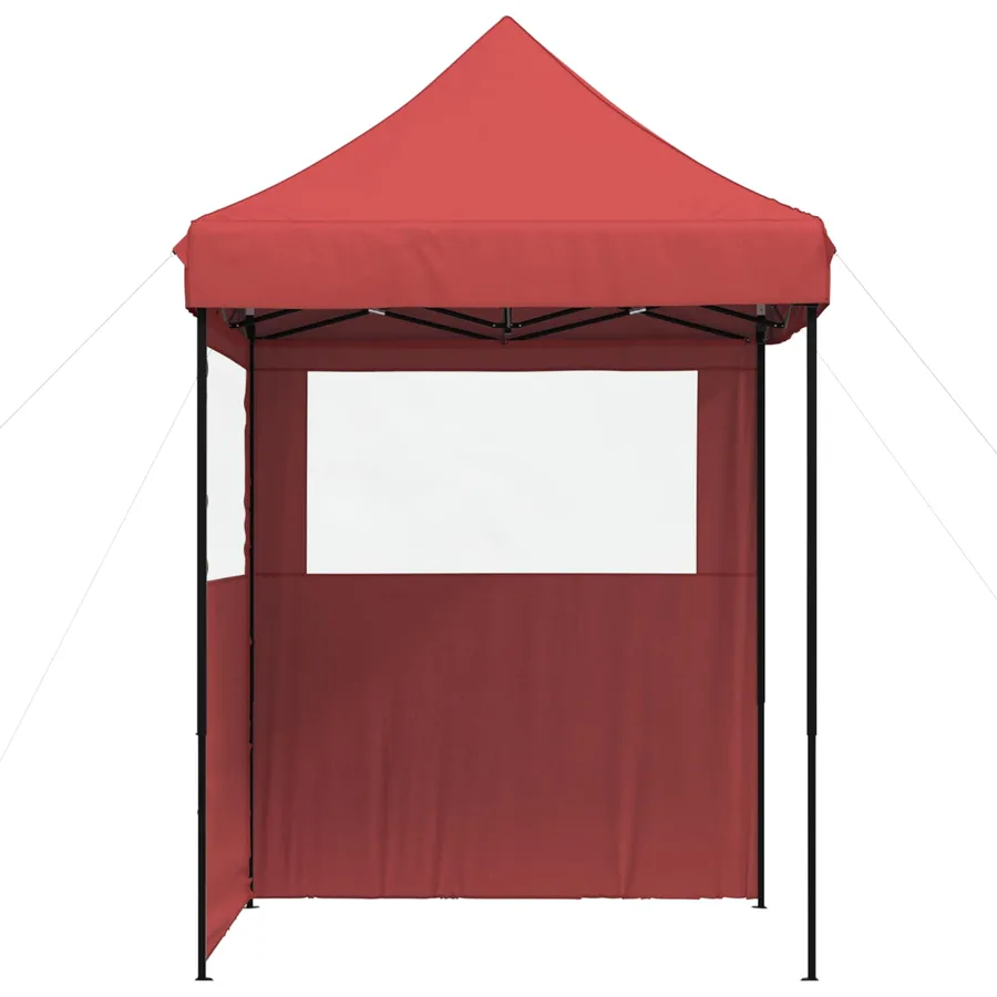 Tente de fête Bordeaux 200 x 200 x 306 cm Tissu Oxford - 5