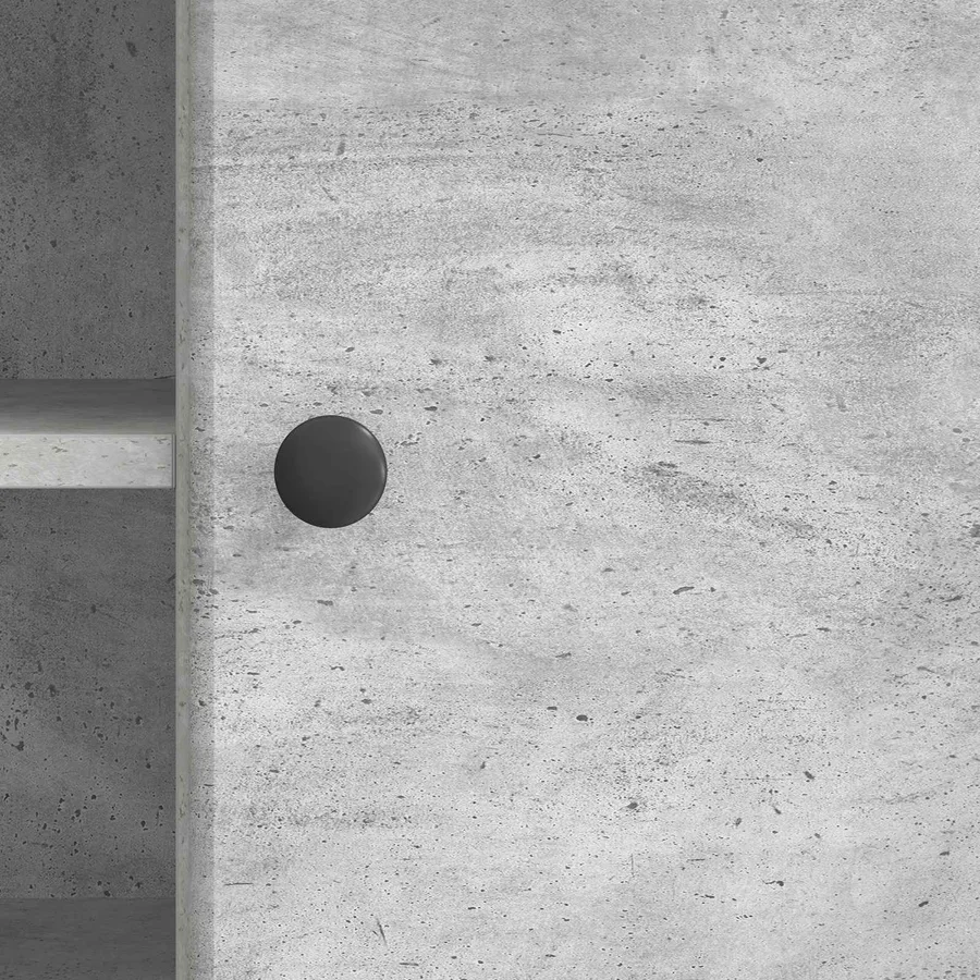 Meuble TV Gris béton 150 x 31 x 50 cm Bois d'ingénierie - 8