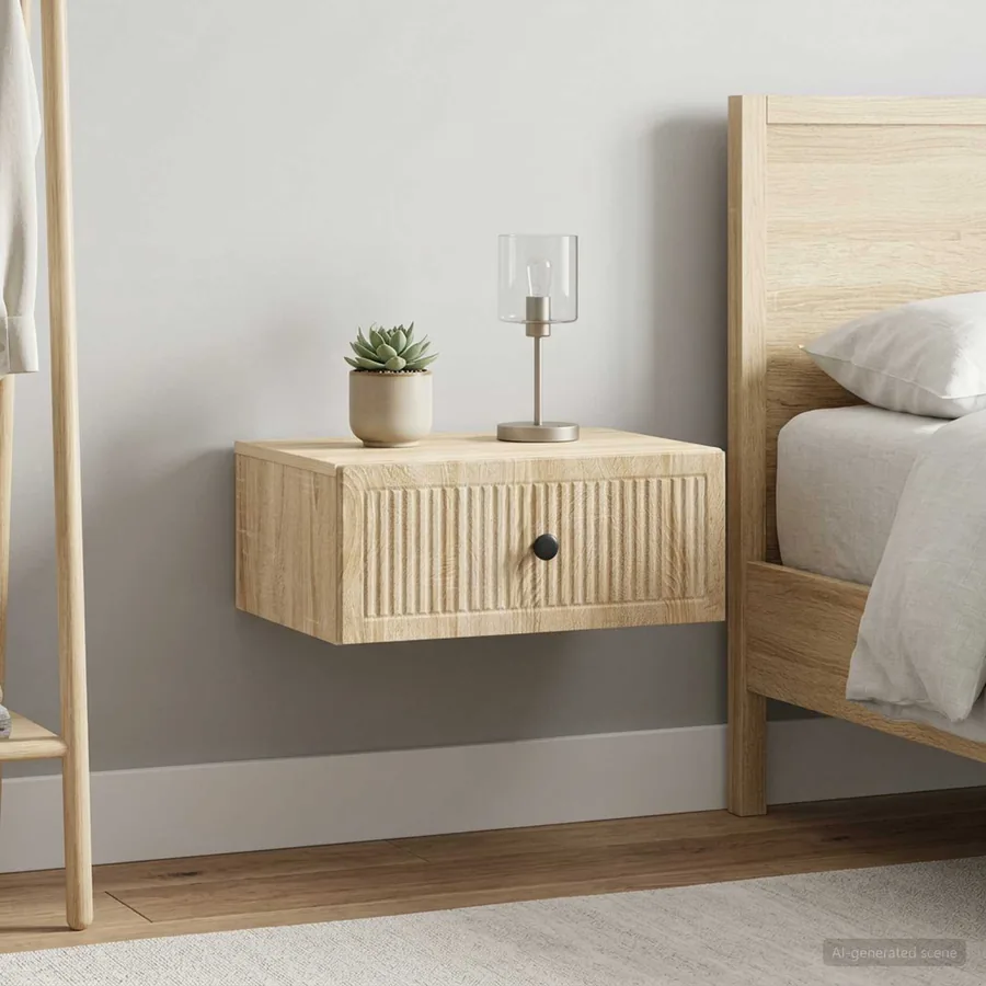 Cabinet de chevet 2 pcs Chêne Sonoma 49 x 34,5 x 20 cm