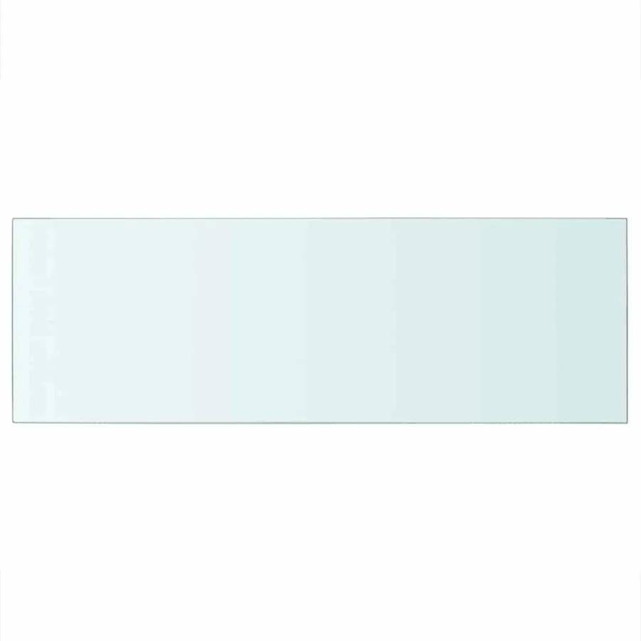 Panneaux d'étagère 2 pcs Verre Transparent 70x25 cm - 3