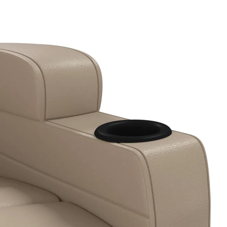 Fauteuil de massage Cappuccino Similicuir - 8