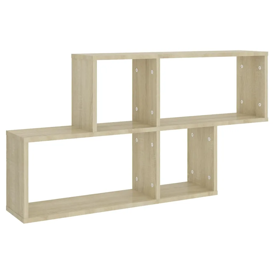 Étagère murale Chêne sonoma 100x18x53 cm Bois d’ingénierie - 2