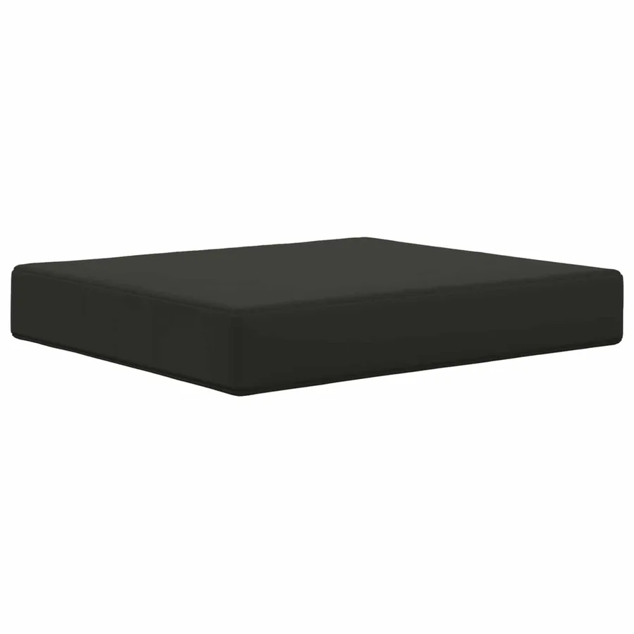 Coussin de canapé d'extérieur Polyester Noir 60 x 50,5 x 8 cm - 4
