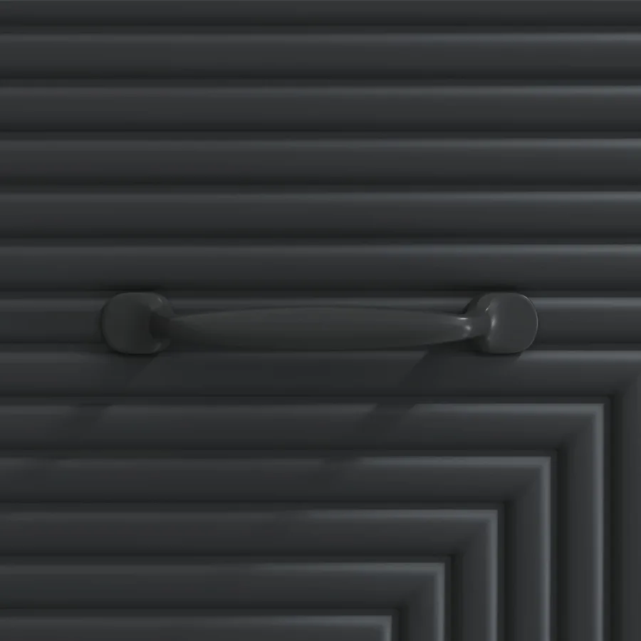 Meuble TV avec tiroir Noir 147 x 34,5 x 30 cm Bois d'ingénierie - 10