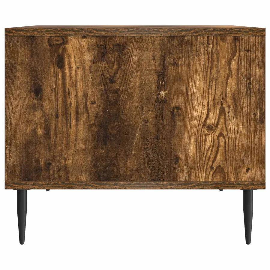 Table basse Chêne fumé 90 x 50 x 40 cm Bois d'ingénierie - 6