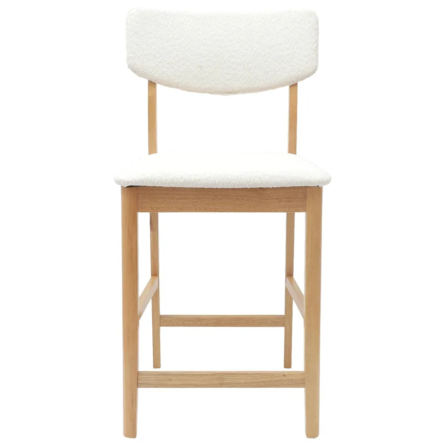 Chaises de salle à manger 2 pcs Naturel 48 x 49 x 95 cm - 5