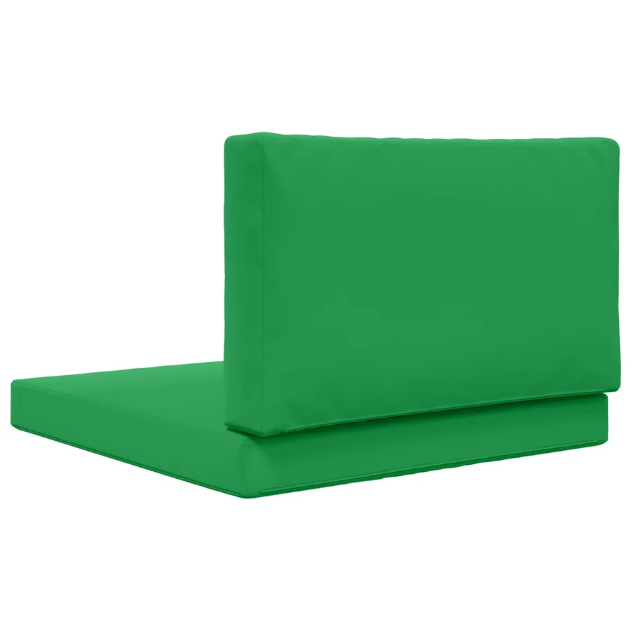 Coussin de canapé d'extérieur 2 pcs Vert Polyester - 7