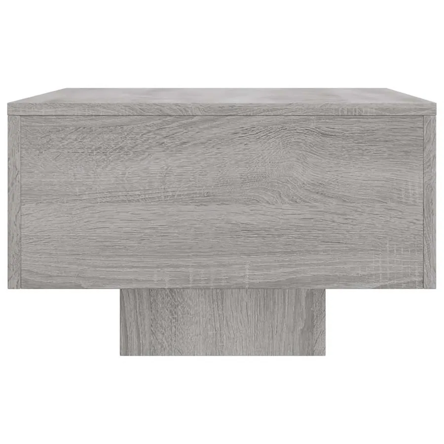 Table basse sonoma gris 100x49,5x31 cm bois d'ingénierie - 5