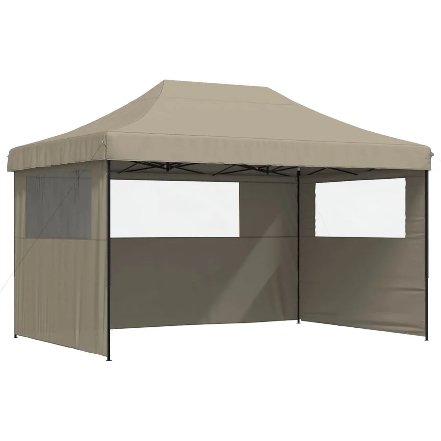 Tente de fête Taupe 292 x 440 x 315 cm Tissu Oxford - 2