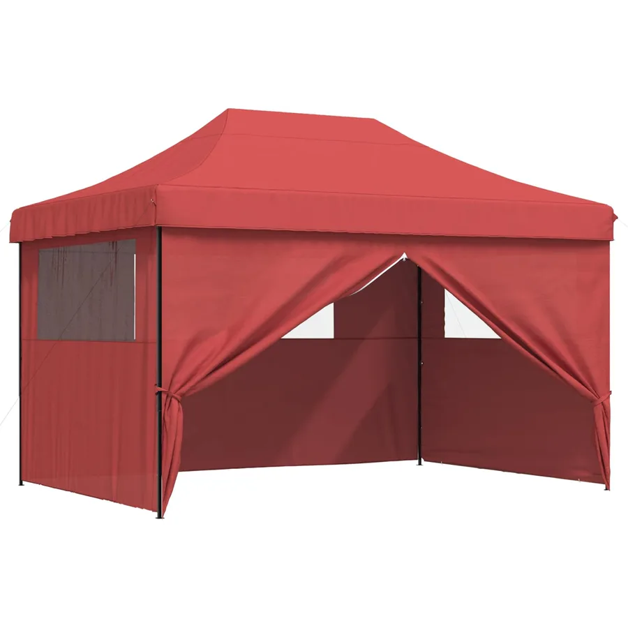 Tente de fête Bordeaux 279 x 410 x 315 cm Tissu Oxford - 2