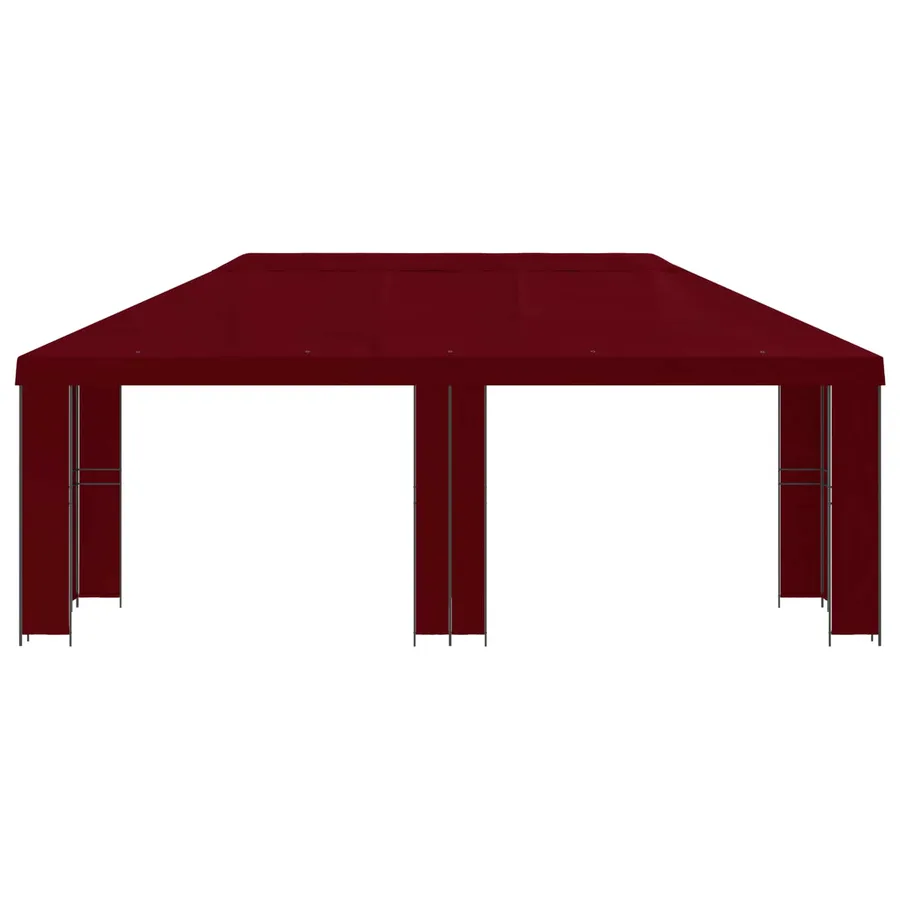 Abri de jardin 6 x 3 m Bordeaux Polyester et Acier 190 - 3