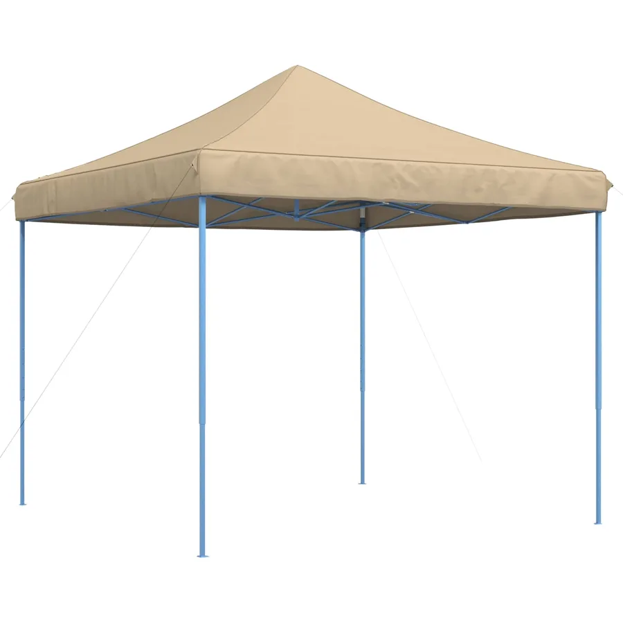 Tente de fête Beige 292 x 292 x 315 cm Tissu Oxford - 6