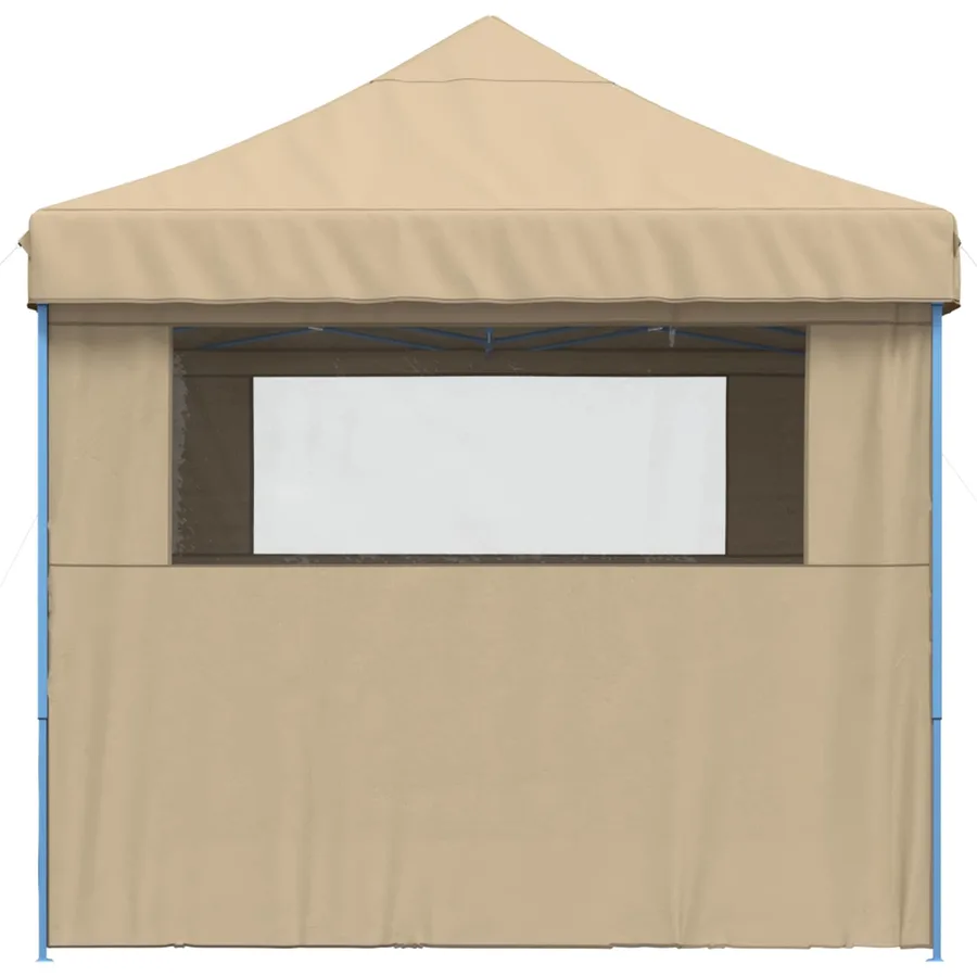 Tente de fête Beige 279 x 410 x 315 cm Tissu Oxford - 6