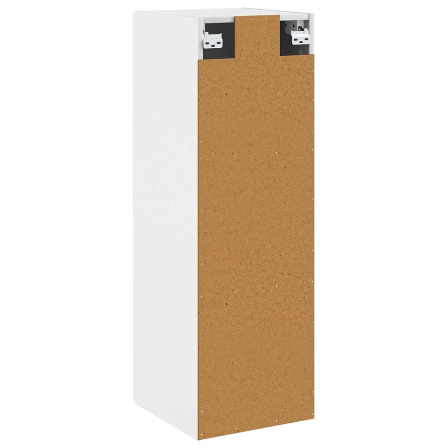 Cabinet de Salle de Bain Mural Blanc brillant - 5