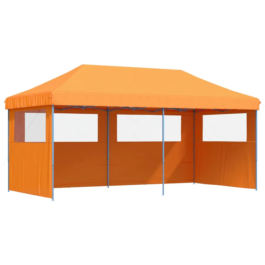 Tente de fête Orange 292 x 580 x 315 cm Tissu Oxford - 2