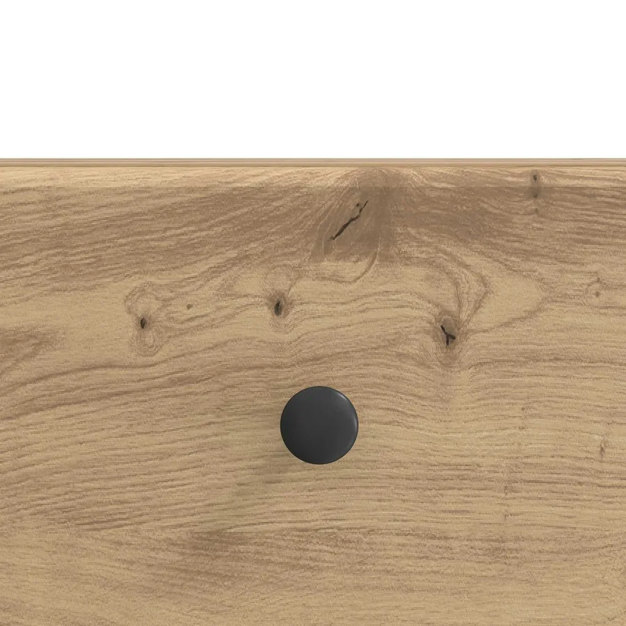 Meuble TV 147 x 34,5 x 30 cm Chêne artisanal Bois d'ingénierie - 8