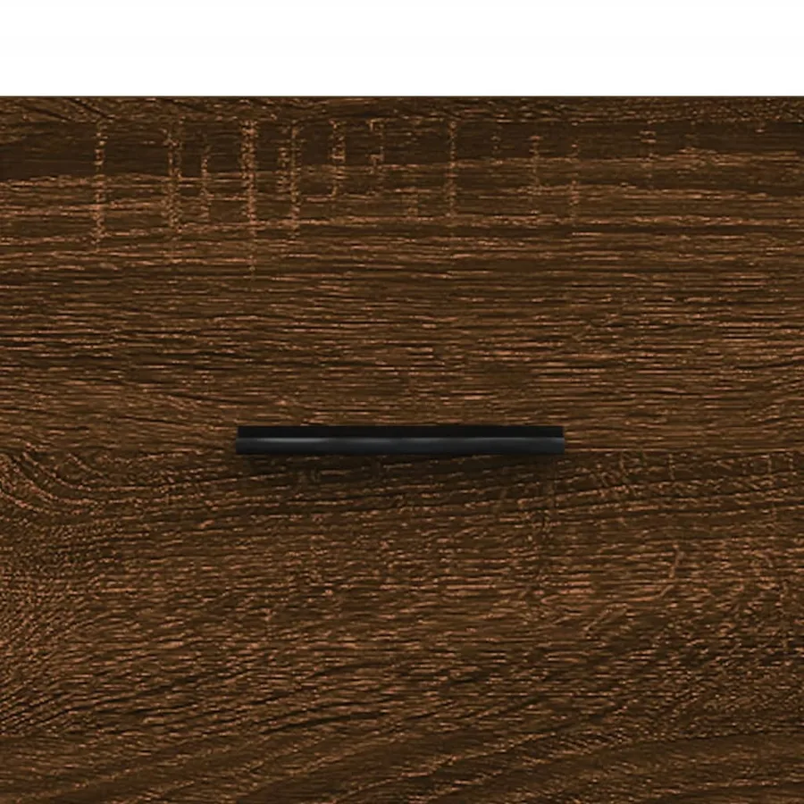 Table basse Chêne marron 50x50x40 cm Bois d'ingénierie - 9