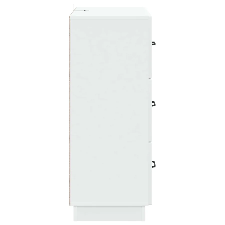Armoire à tiroirs Blanc 66 x 34,5 x 87 cm Bois d'ingénierie - 7
