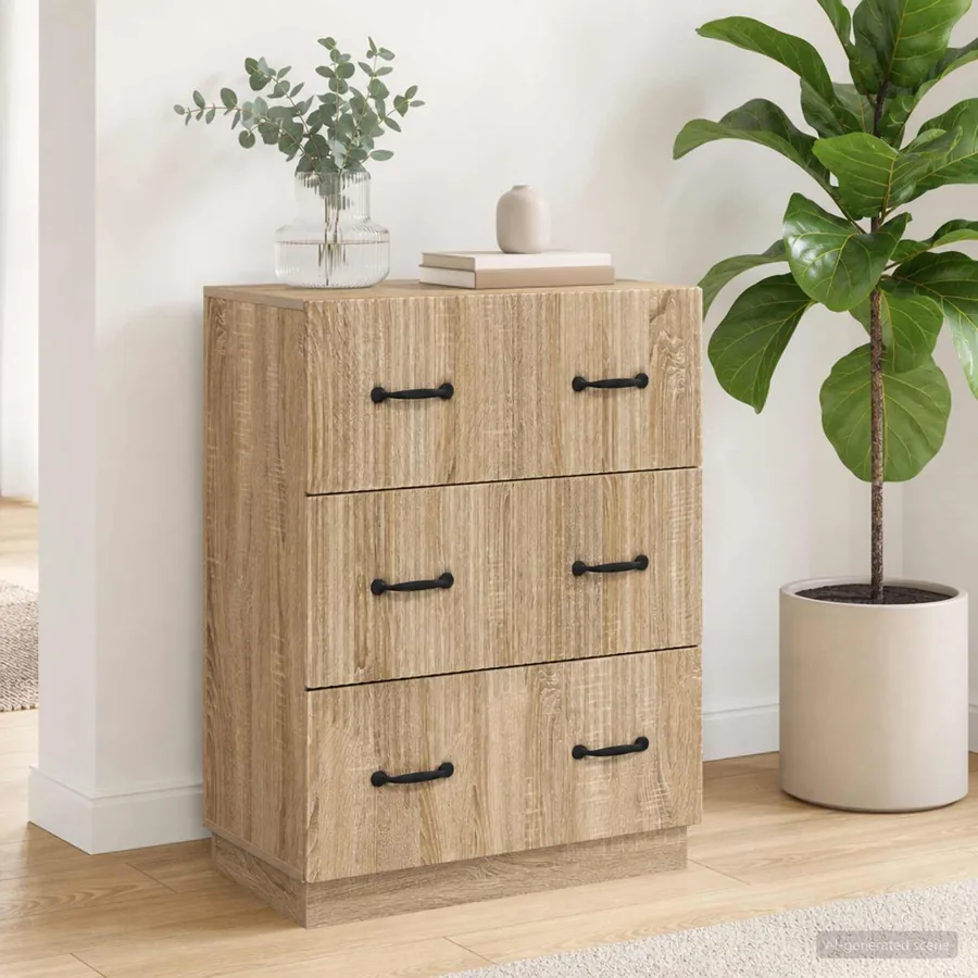 Armoire à tiroirs Chêne Sonoma 66 x 34,5 x 87 cm