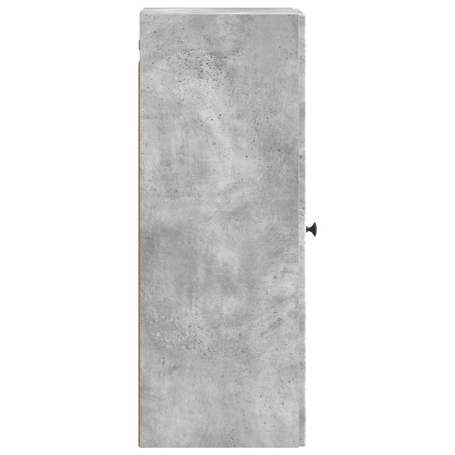 Armoire Murale Gris béton 33 x 34,5 x 90 cm Bois d'ingénierie - 5